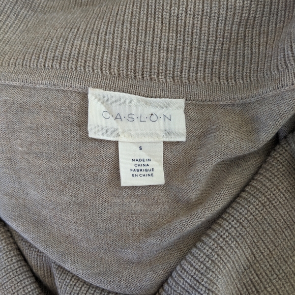 2✨CASLON Women's Side Slit Cowl Neck Tunic SMALL - Picture 7 of 7